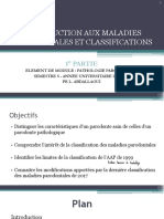 Introduction Aux Maladies Parodontales Et Classifications PDF