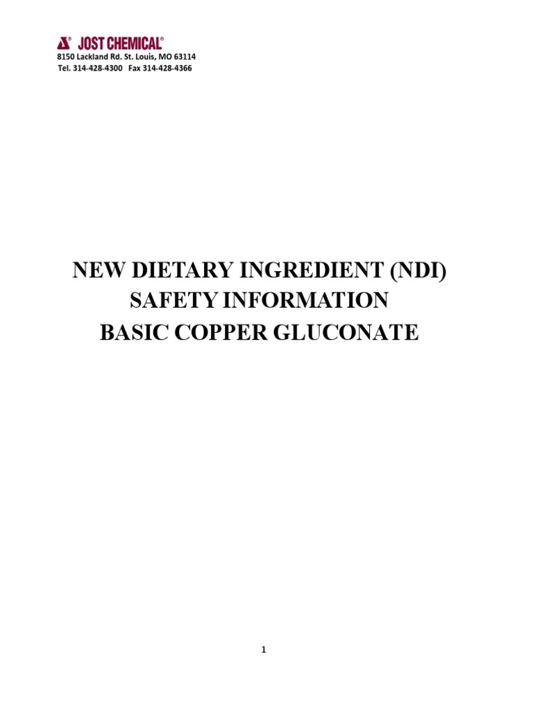 FDA 2021 S 0023 0008 - Content | PDF | Copper | Molybdenum