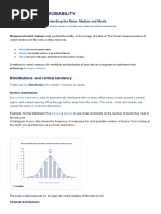 Central Tendency