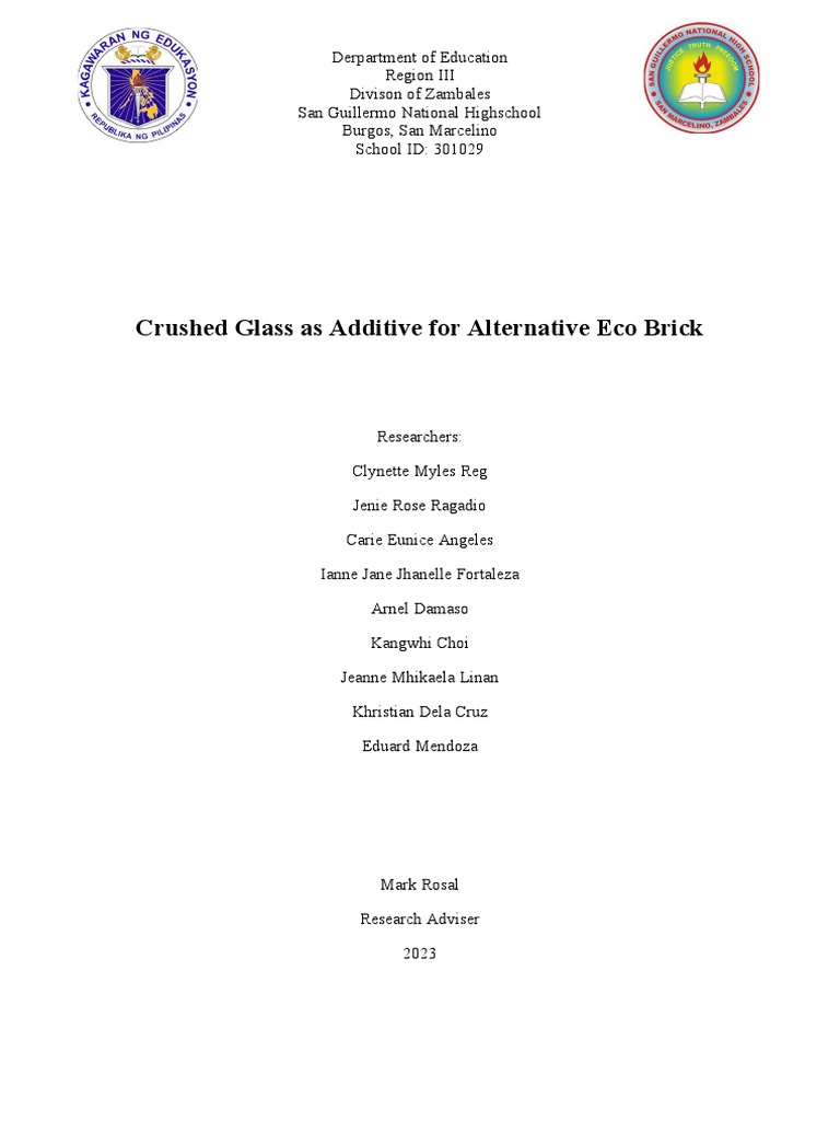 Sip Group 4 Chapter 1 | PDF | Cement | Concrete