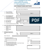 Formulir Pendaftaran Baptisan Gpib Paulus