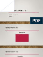 Teorema de Bayes: Agustin Morales Miy Unsam