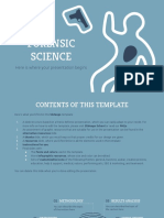 Forensic Science Thesis XL by Slidesgo PDF