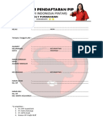 Formulir Pendaftaran Pip PDF