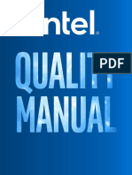 Intel Quality Manual