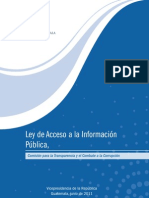 Ley de Acceso A La Información Pública