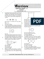 Practice Sheet 4 (Physics)