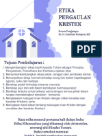 Ppt. 6 Etika Pergaulan Kristen