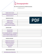 Formulario Invitaciones Digitales Personalizadas