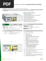 EL-SEC & EL-COR Earth Fault Relays | PDF | Relay | Materials Science