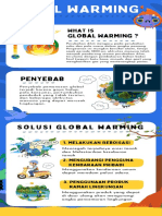 Global Warming Infographic With Earth Character PDF