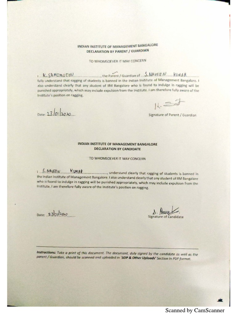 Anti ragging form.pdf PDF