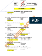 2nd FNT Biology 2021 Key PDF