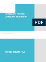 Unit 1 Principle of HCI PDF