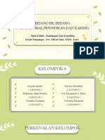 Bidang BK (Bidang Pribadi, Sosial, Pendidikan, Dan Karier)