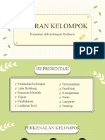 Laporan Kelompok: Presentasi Oleh Kelompok Rimberio