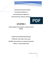 A3 Aspectos Legales de Las Pequeñas y Medianas Empresas (PyMEs) "