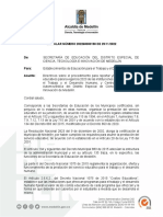 Directrices costos educativos Educación Trabajo Medellín 2023