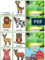 RECORTABLES Frases Con Im - Genes de Animales