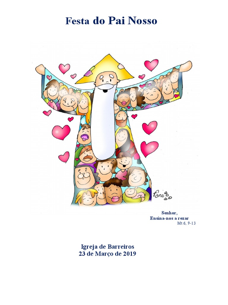 Guiao Pai Nosso Pdf Oração Do Senhor Oração