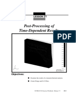 Lesson21 Post Processing of Time Dependent Results