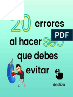 20 Errores SEO