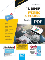 Çap Yayınları 11 Sınıf Fizik 3 Fasikül Enerji Ve Momentum Çözümlü PDF