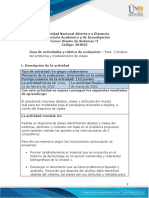 Guía de Actividades y Rúbrica de Evaluación - Unidad 1 - Fase 2 - Análisis Del Problema y Modelamiento de Clases