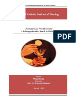 Formation For Priesthood Challenges For PDF