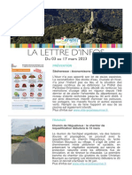 Lettre Infos Dargeles-Sur-Mer Du 03 Au 17 Mars 2023 PDF