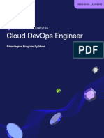 Cloud DevOps Nanodegree Program Syllabus