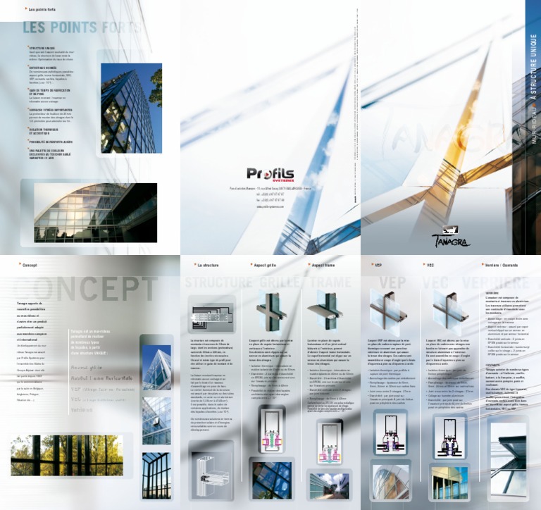 094 403 Depliant Facade Aluminium Mur Rideau Tanagra | PDF | Isolation ...