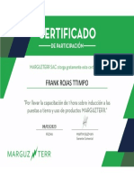 Certificado - FRANK ROJAS TTIMPO