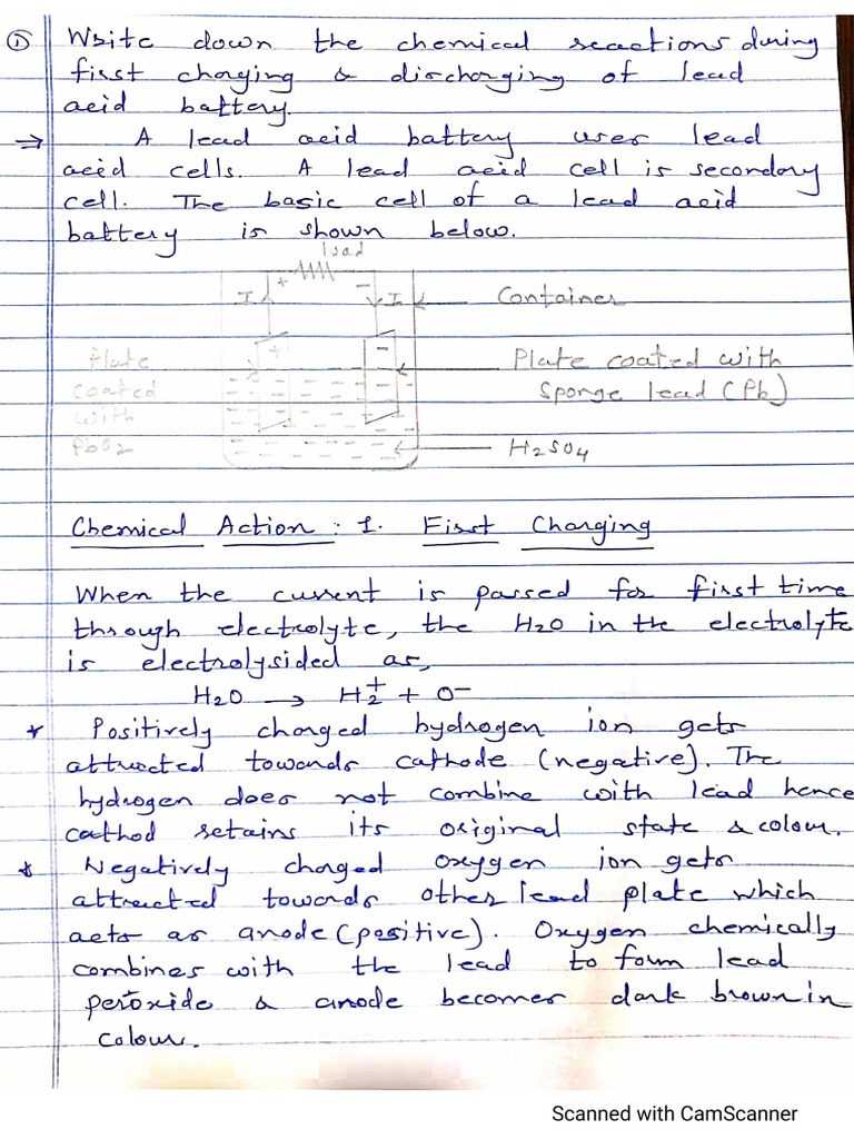 BEE Unit 6 Battery | PDF