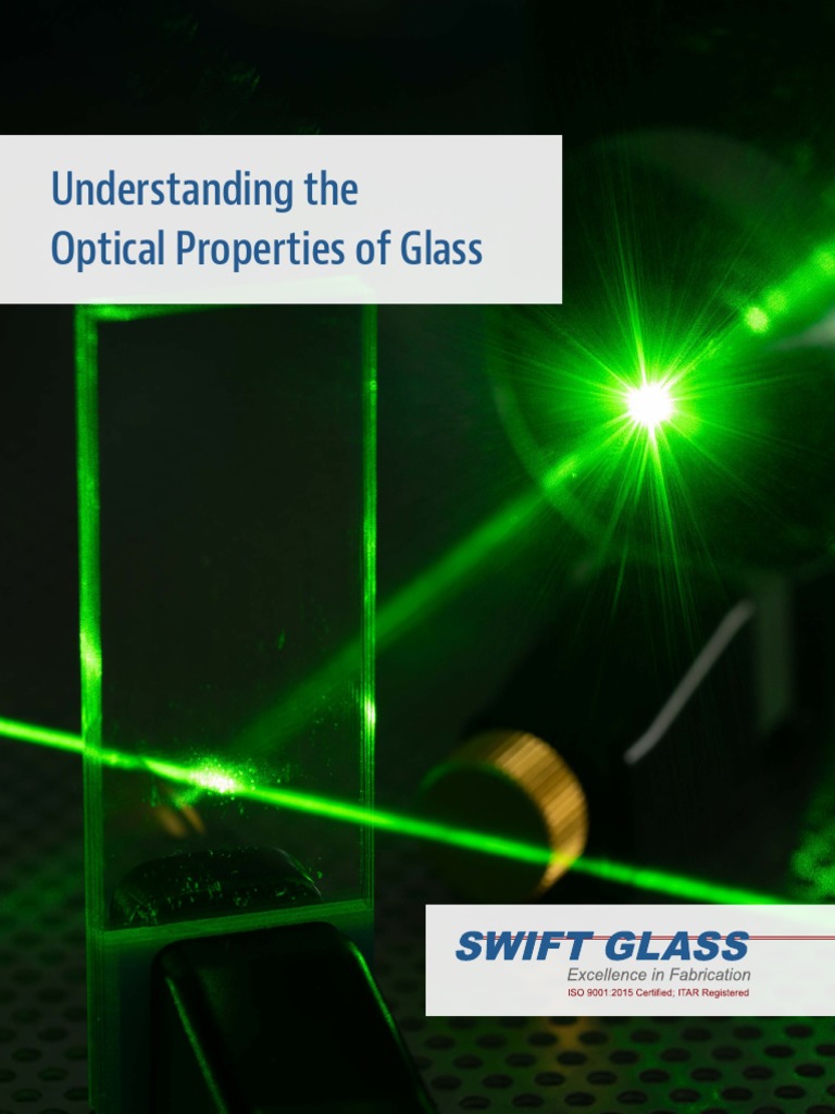 Swift Glass Ebook Optical Properties of Glass PDF Dispersion