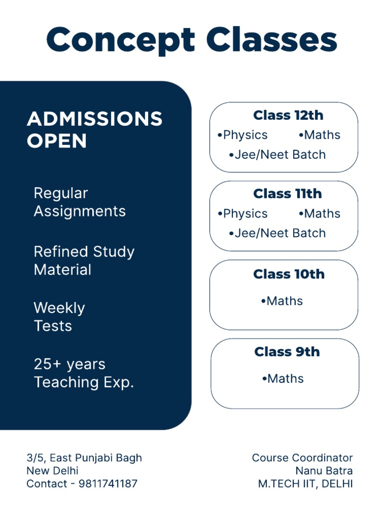 Concept Classes PDF | PDF