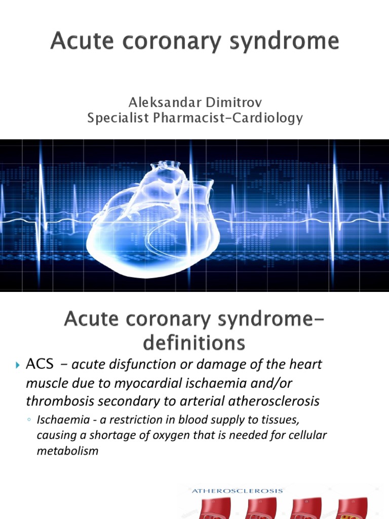 Understanding Acute Coronary Syndrome | PDF | Myocardial Infarction ...