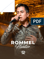 Broshure Artista/Cantante/Compositor - Rommel Hunter