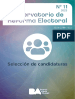 Selección de candidaturas: análisis del sistema de PASO en Argentina