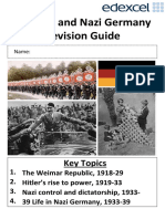 Weimar and Nazi Germany Revision Guide: Key Topics