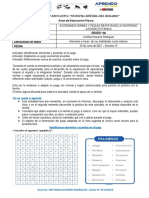 Act. EDUC FISICA 4° SEMANA 15 - VIERNES 25 de Junio