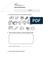 Prueba Nº3 Tecnologia 2º