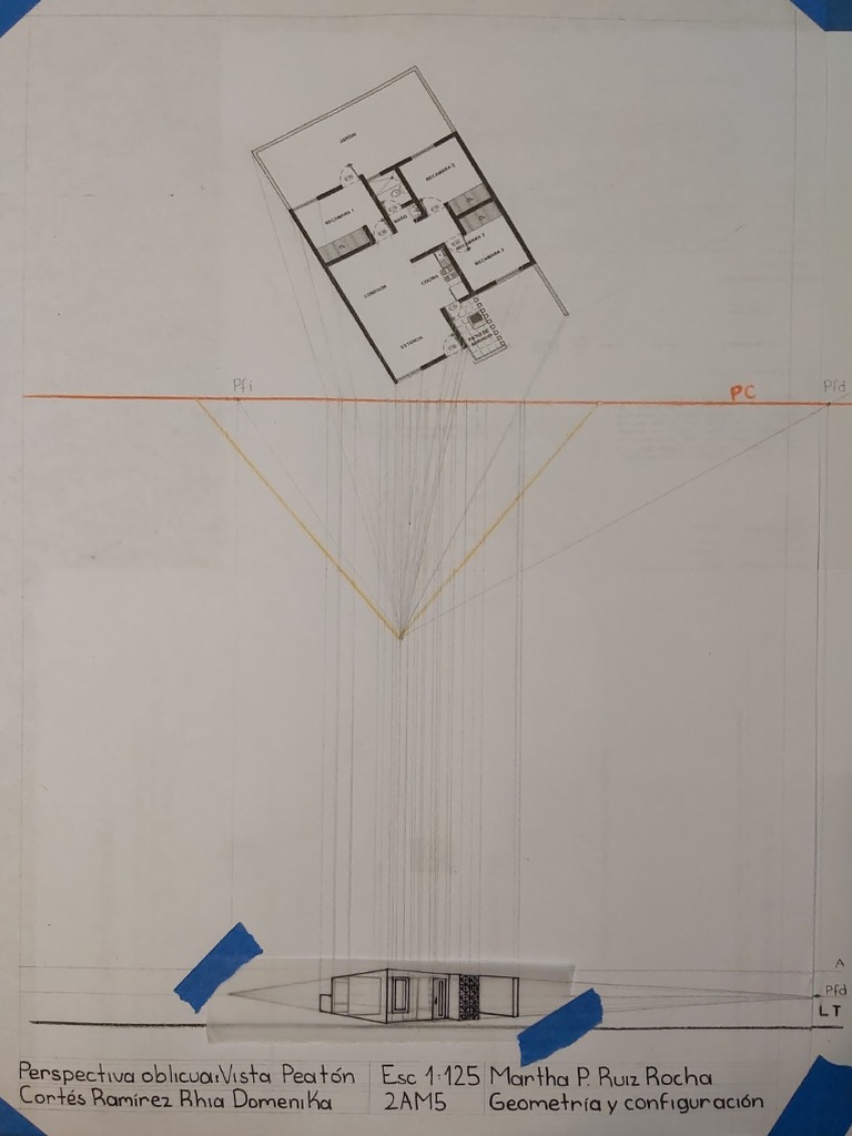 1.4 Perspectiva Oblicua - Corregido PDF | PDF