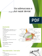 Rezectia Submucoasa A Septului Nazal Deviat: Blaj Simona