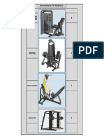 Inventario de Maquinas y Elementos de Gym PDF