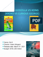 Godzilla Vs Kong: (Kroko Vs Curious George)
