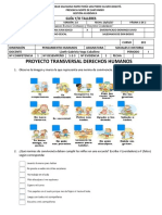 Proyecto Transversal Derechos Humanos 2°