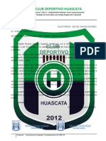 Solicitud uso cancha estadio Club Deportivo Huascata