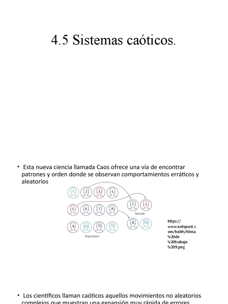 Teoría del Caos en Sistemas Complejos | PDF | Teoría del caos ...