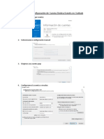 Manual para Configurar Correos Zimbra Eze. en Outlook